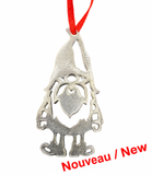 GNOME DE NOËL BARBUE 2½" H - #324A*