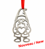 GNOME DE NOËL COEUR 2½" H - #324C*