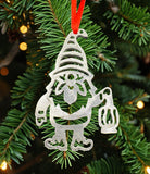 GNOME DE NOËL LANTERNE 2½" H - #324D*