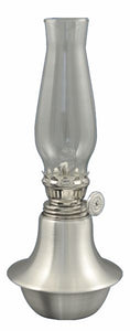 BRUSHED OIL LAMP 8½" H - #1112