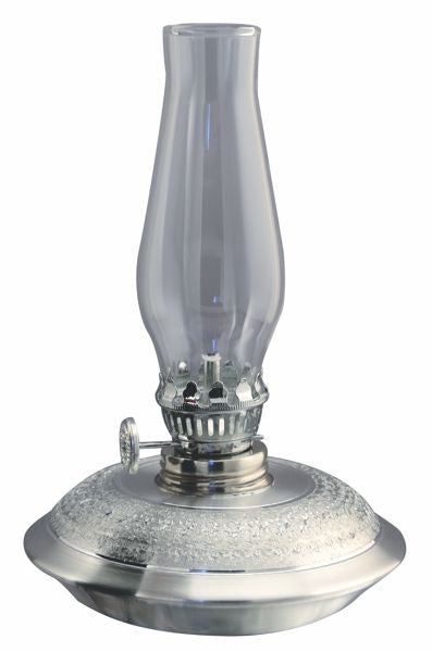 BRUSHED/CHASED OIL LAMP 7