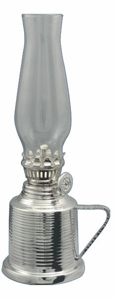 RIGDED FINISH OIL LAMP 8½